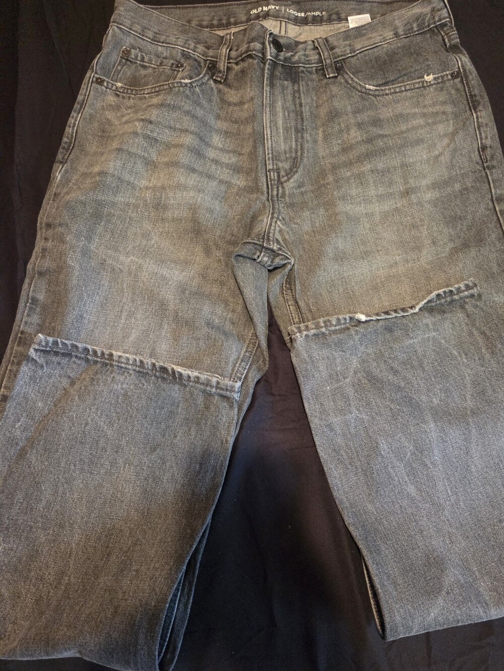 Old Navy Men's Gray Jeans 34x32 Loose